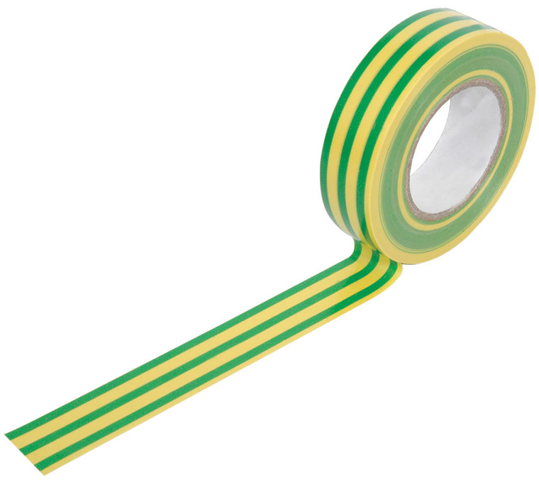 Insulation Tape - 19mm x 20m | Green/Yellow