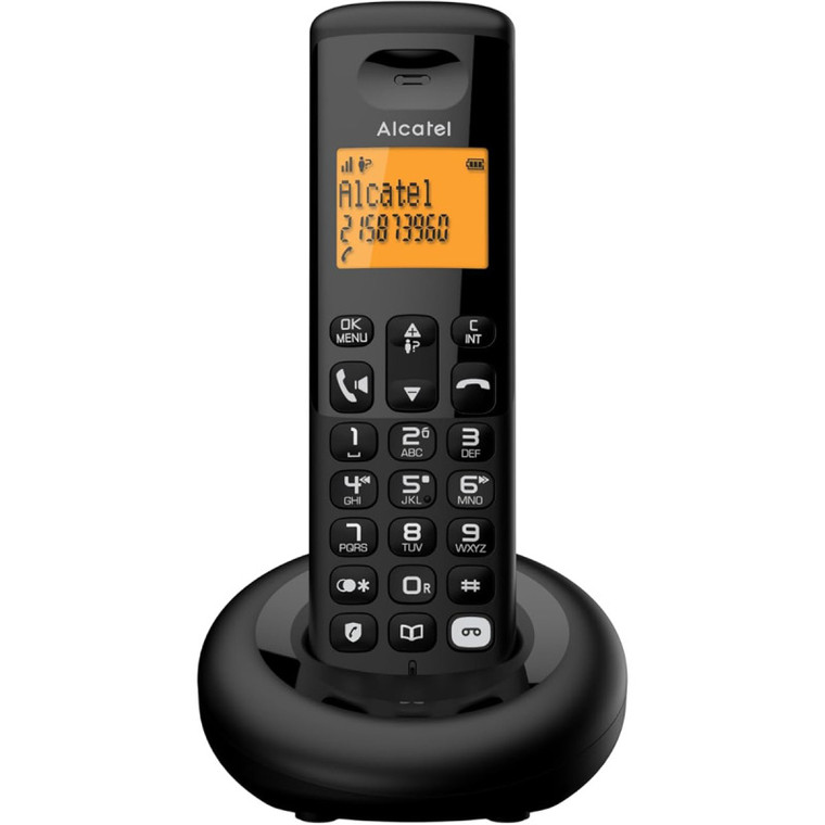 Alcatel Digital Cordless Phone with Answering Machine & Call Block | E260