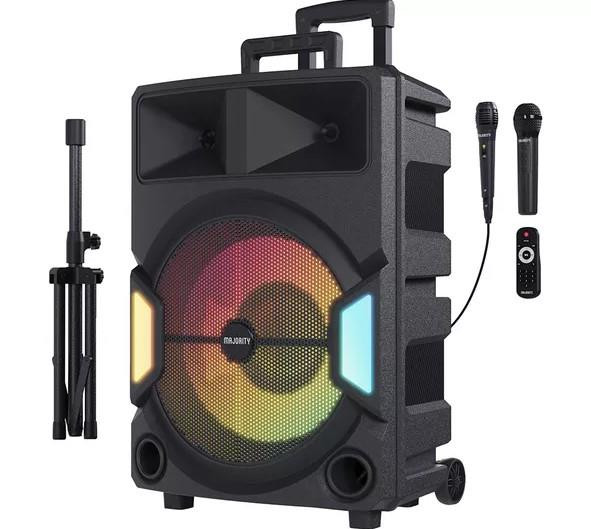 Majority P500 Bluetooth Speaker | Black | Mains Only