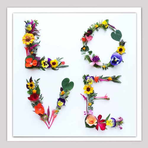 Floral Greeting Card - Blooming Love