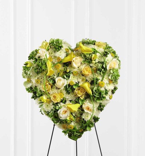 Glowing Ray Standing Heart Rose Blossom