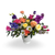 Classic- Laney 
A vibrant mixed flower arrangement with roses, seasonal local blooms, and lush greenery in a white vase. Designed in a colorful, garden-inspired style—perfect for birthdays, celebrations, and everyday moments.