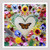 Floral Greeting Card - Monarch Heart