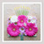 Floral Greeting Card - Birthday Cake