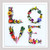 Floral Greeting Card - Blooming Love