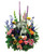 Loving Garden Photo Frame Wreath Flower Arrangement
