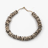 Brown Chevron Kenya Cow Bone Beads Per String