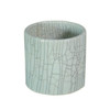 Crackle Celadon Porcelain Orchid Pot - 2 Sizes