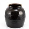 Vintage Black Wine Jar Small
