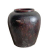 Antique Brownish Black Glaze Large Water Pot