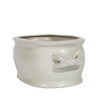 White Porcelain Foot Bath Planter