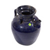 Vintage Blue Oil Pot Small