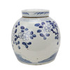 Blue & White Vintage Ming Jar Plum Blossom