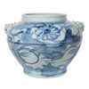 Silla Flower Lion Handle Jar Small