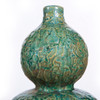 Speckled Green Hundred Gourd Carving Vase Small