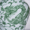 Celadon Dragon Lotus Temple Jar - 2 Sizes