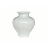 Barclay Butera Couture Organic White Porcelain Fluted Jar