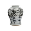 Indigo Twisted Plum Bamboo Open Top  Jar