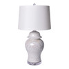 Crystal Shell Temple Jar Table Lamp