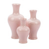 Blush Pink Fishtail Porcelain Vase - 3 Sizes