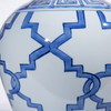 BW Greek Key Grids Heaven Jar - 2 Sizes