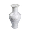 White Crystal Shell Fishtail Porcelain Vase Medium