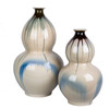 Reaction Glazed Gourd Vase - Two Sizes