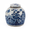 Vintage Ming Jar Flower Bird Motif - 2 Sizes