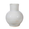 Busan White Balloon Vase - 2 Sizes