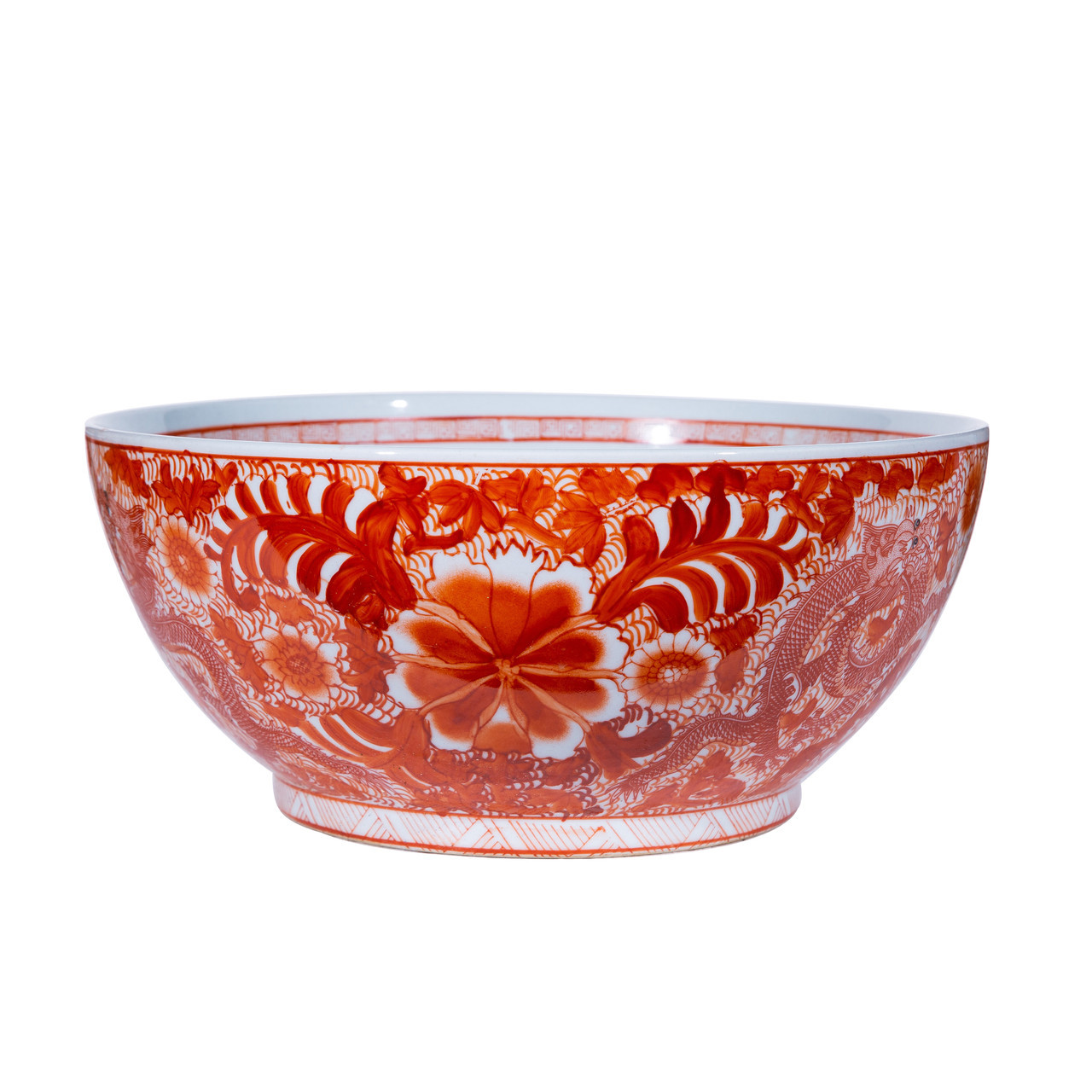 Orange Dragon Flower Bowl