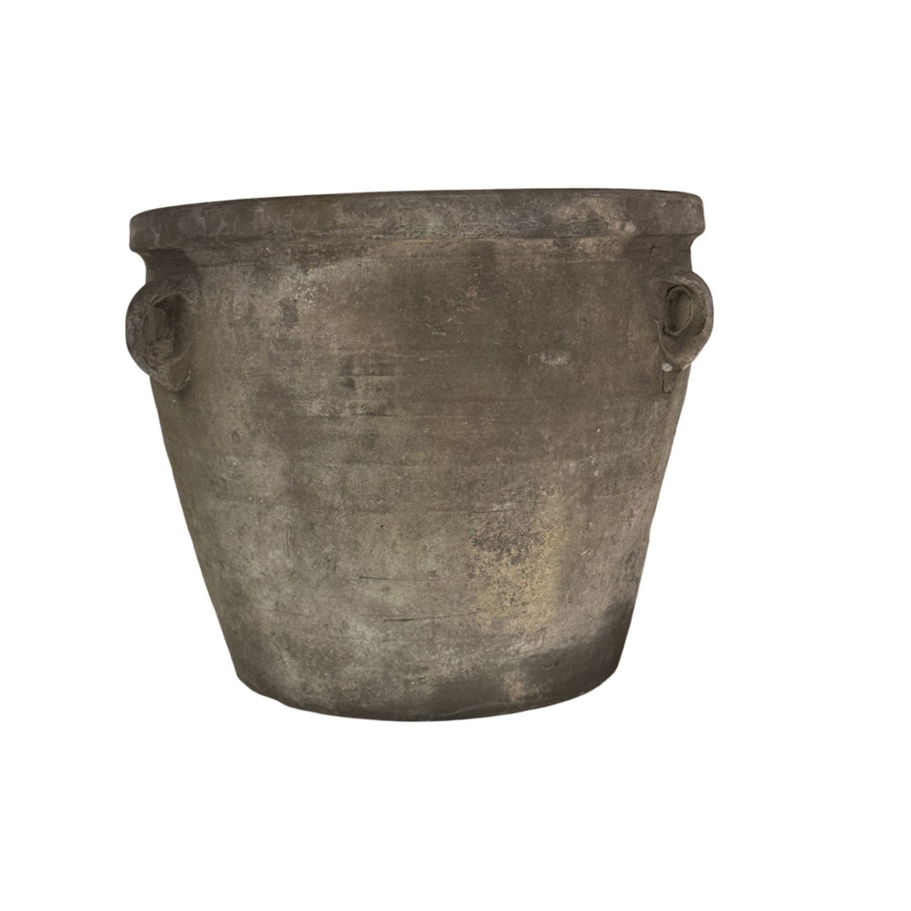 Vintage Four Ear Terra Cotta Rice Jar