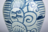 Breeze Temple Jar Blue Motif