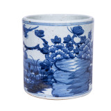Dynasty Orchid Pot Bird Floral Motif - 2 Sizes
