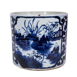 Large Dynasty Orchid Pot Panel Kids