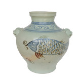 Double Lion Handle Fish Jar - 3 Sizes