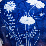 Blue Lotus Temple Jar