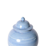 Lake Blue Porcelain Temple Jar - 3 Sizes