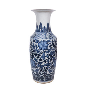 Large Dynasty Vase Twist Vine