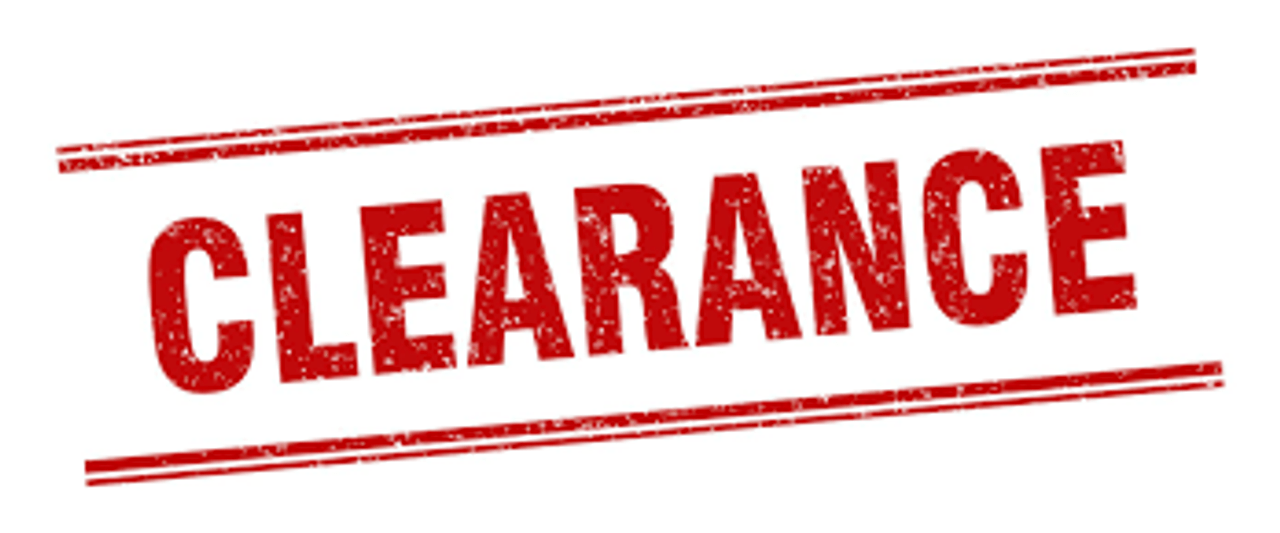 Screen & Casing Clearance Items