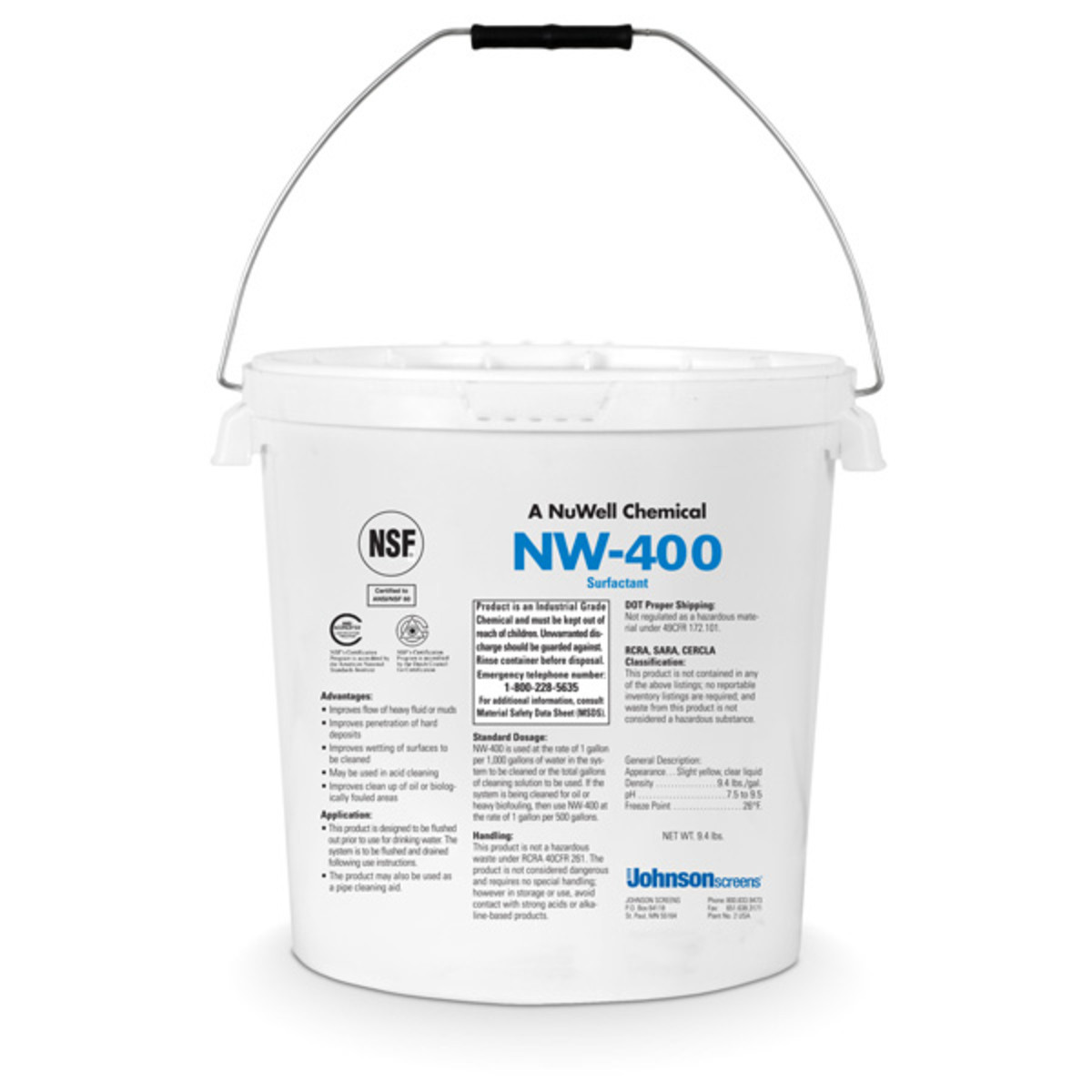 NuWell 400 Non-Ionic Surfactant - Made in the USA - ECT Manufacturing