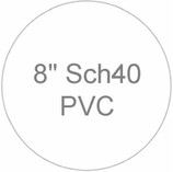 8" Sch40 PVC