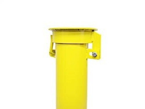 10" x 5' Round Well Protector, Safety Yellow