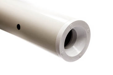 Reusable White PVC Bailer 1.6"