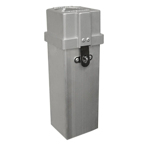 Square Aluminum Well Protector 4" x 5' Tall