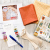 Apron Project Box Kit - Adult Child Toddler apron pattern fabric kit