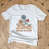 Bloom Where You are Planted tee heather dust Bella Canvas short sleeve 