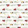 Harvest Time Tractor Rolling Hills cotton fabric - Day on a Farm RJR Fabrics Sold by the Quarter Yard