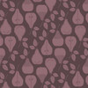 Purple pear cotton fabrics design