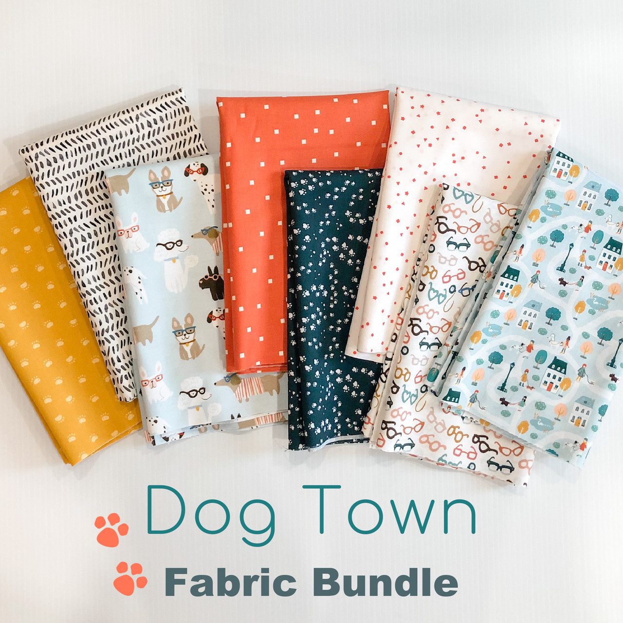 Llama and Friends 9-piece Fabric Bundle| Broadway Fabric