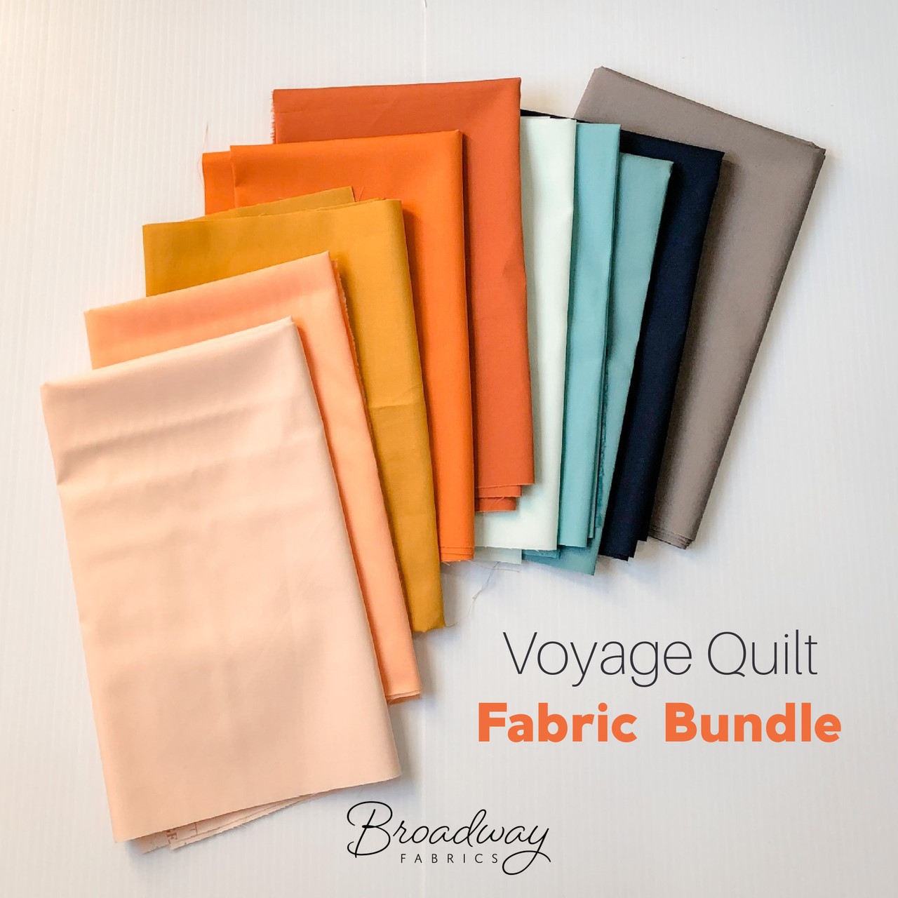 Voyage Quilt Fabric Bundle - Suzy Quilts Voyage Quilt fat quarter bundle